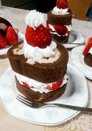 トッピングだけ！チョコケーキ♡-レシピのメイン写真