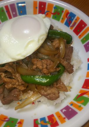 野菜がいっぱいの簡単豚丼★-レシピのメイン写真