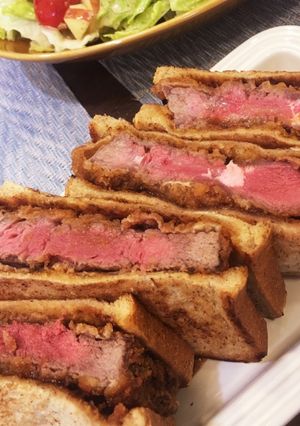 洋食屋さんのビーフカツサンド-レシピのメイン写真