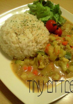 ベジタブルカレー-レシピのメイン写真