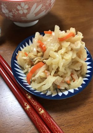 簡単 素朴な美味しさ！切り干し大根煮！-レシピのメイン写真