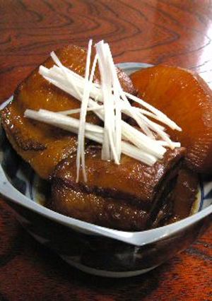 簡単☆圧力鍋ｄｅあっさり角煮-レシピのメイン写真