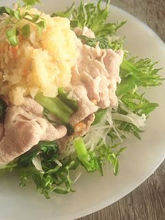 100 おろしも豚しゃぶサラダ仕立て-レシピのメイン写真