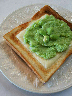 ずんだトースト-レシピのメイン写真