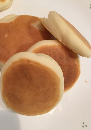 厚みのあるふんわり米粉パンケーキ-レシピのメイン写真