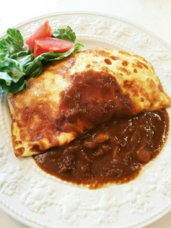 アレンジ! カレーオムライス-レシピのメイン写真