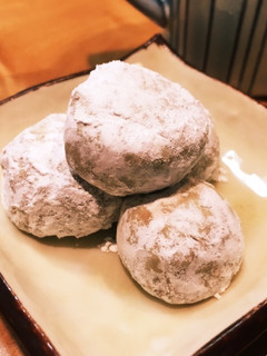 ほうじ茶の香ばしスノーボール-レシピのメイン写真