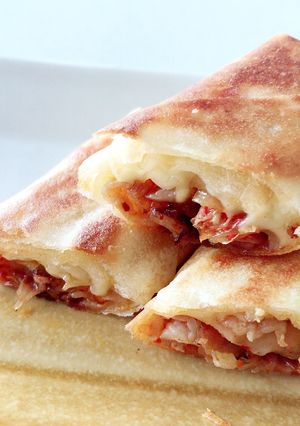 チーズ入り豚バラキムチ春巻き-レシピのメイン写真