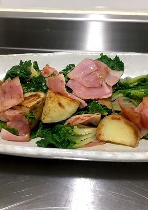 新ジャガとアレッタで春野菜の炒め物-レシピのメイン写真