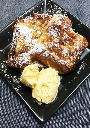 ホットサンドメーカーでフレンチトースト♪-レシピのメイン写真