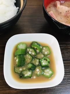 オクラの山葵出汁醤油和え-レシピのメイン写真
