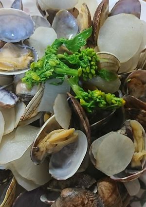 あさりと菊芋のバター蒸し焼き-レシピのメイン写真