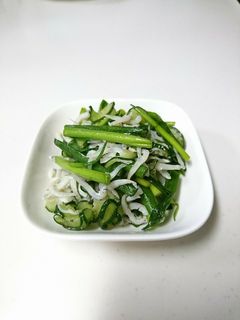 しらすときゅうりの和え物-レシピのメイン写真