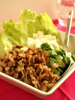 シャキっと!ネバっと!台湾屋台風豚丼☆-レシピのメイン写真