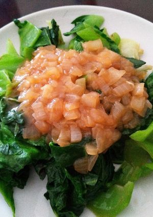 高菜新玉ねぎ中華丼-レシピのメイン写真