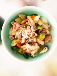 野菜とミンチの味噌炒め-レシピのメイン写真