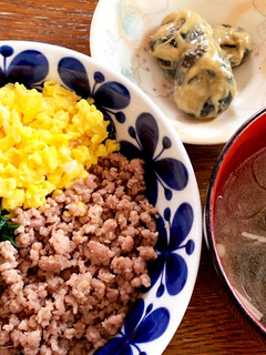 三色丼(覚書)-レシピのメイン写真
