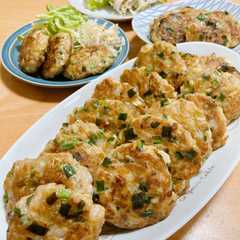 A picture of 餃子の具バーグ.