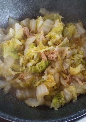 白菜とツナのやわらか煮-レシピのメイン写真