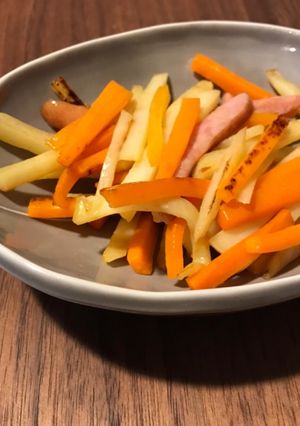 簡単なのにうまいっ!我が家の野菜炒め。-レシピのメイン写真