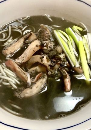 イカスミうどんコク濃-レシピのメイン写真