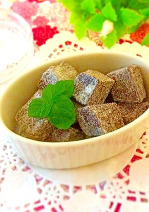 ココナッツミルクの生チョコ-レシピのメイン写真