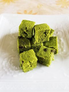 抹茶のおから蒸しパン-レシピのメイン写真