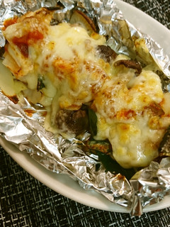ササミうま辛チーズ焼き-レシピのメイン写真
