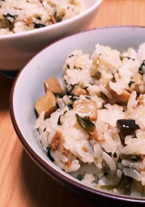 小松菜とエリンギの☆混ぜご飯-レシピのメイン写真