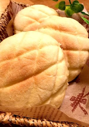 *ガリッ!ふわっ!基本のメロンパン*-レシピのメイン写真