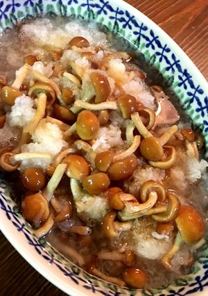 無限♾なめこおろし-レシピのメイン写真
