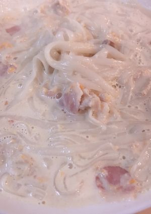 低糖質！なんちゃってカルボナーラ！-レシピのメイン写真