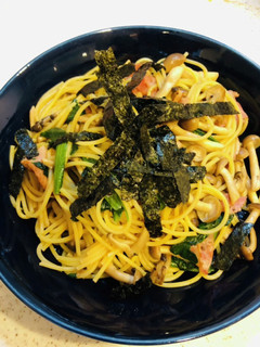 簡単☆きのことベーコンの和風パスタ-レシピのメイン写真