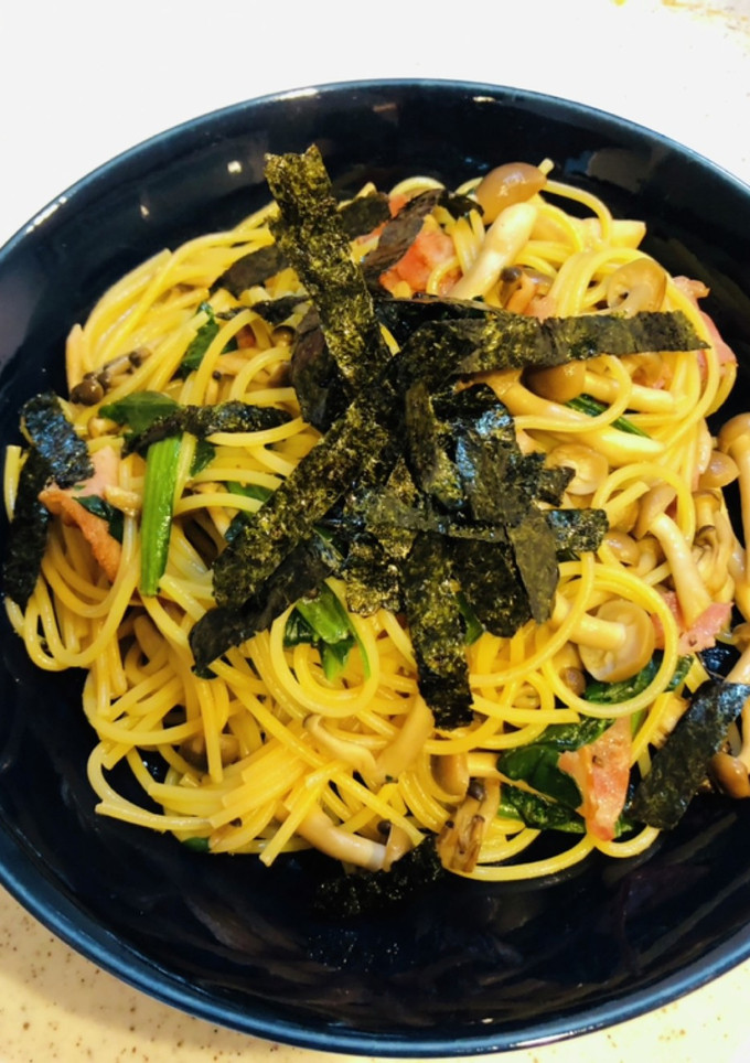 簡単☆きのことベーコンの和風パスタ-レシピのメイン写真