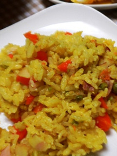 炊飯器で簡単~♪カレーピラフ-レシピのメイン写真