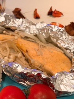 【簡単】鮭のホイル焼き-レシピのメイン写真