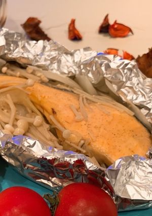 【簡単】鮭のホイル焼き-レシピのメイン写真