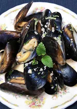 ムール貝のワイン蒸し-レシピのメイン写真