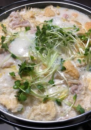 シメまで美味しい豆乳鍋-レシピのメイン写真