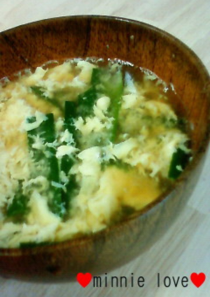 ふわふわたまごの中華スープ-レシピのメイン写真
