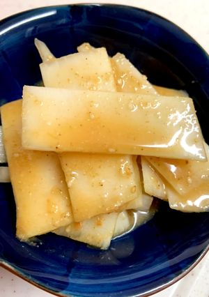 茹でずに簡単☆山うどの酢味噌和え-レシピのメイン写真
