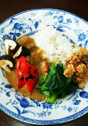 ほんの一手間でごちそう感、手抜きカレー。-レシピのメイン写真