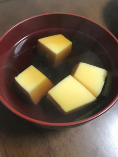 卵豆腐のお吸い物-レシピのメイン写真