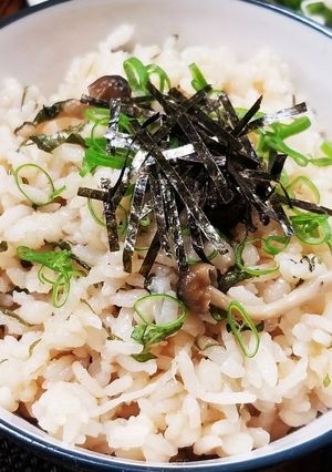 和風たらこパスタ味の炊き込みご飯-レシピのメイン写真