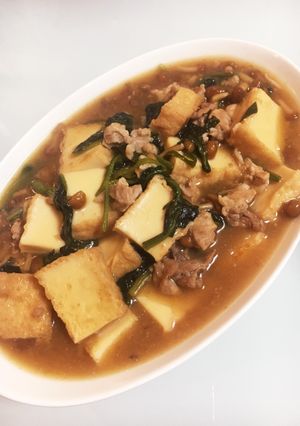 厚揚げと豚肉のほっこり煮-レシピのメイン写真