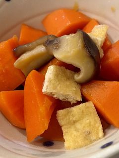 作り置きにも☆椎茸と人参とお揚げの煮物-レシピのメイン写真