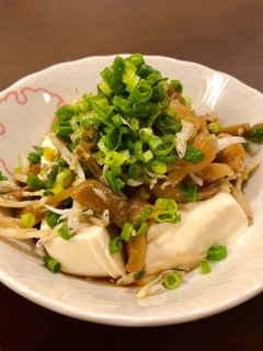 しらすとザーサイの変わり冷奴-レシピのメイン写真