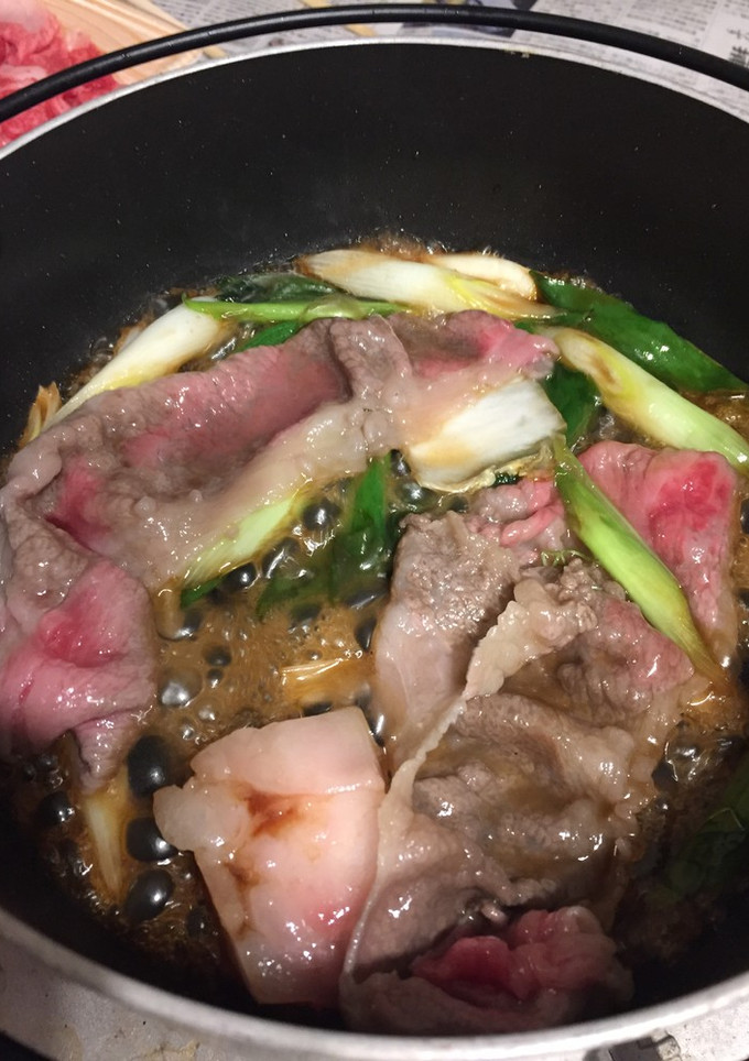 我が家の すき焼き-レシピのメイン写真