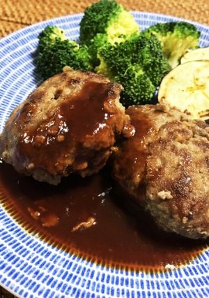隠し味たっぷり ハンバーグ-レシピのメイン写真