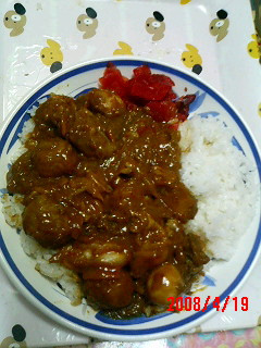 つくねキムチカレー-レシピのメイン写真